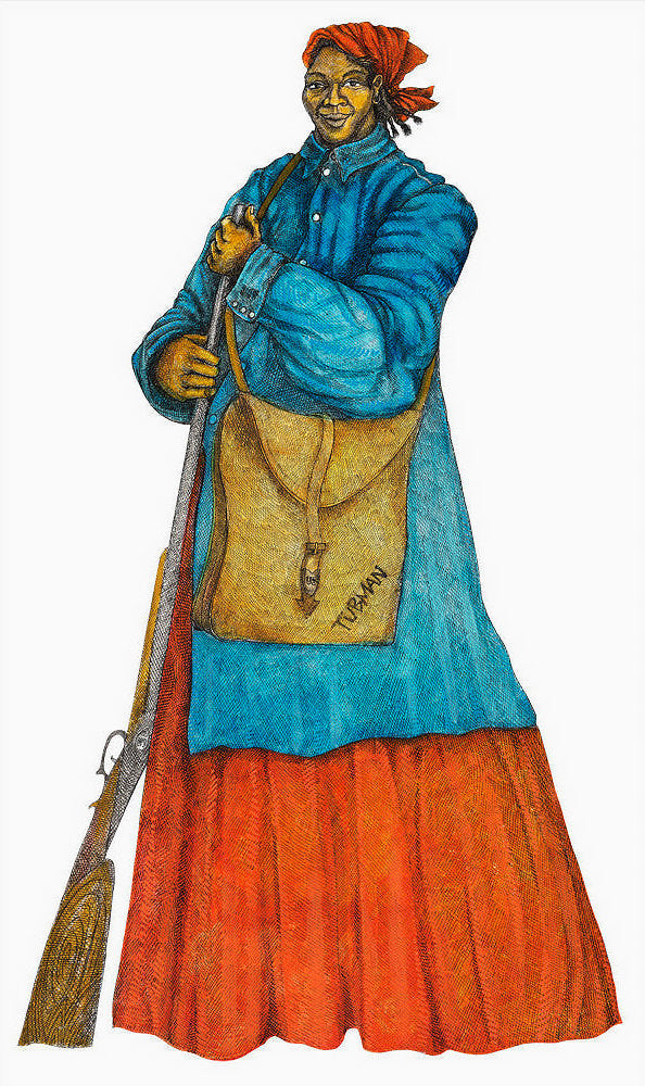 Detail of Tubman'S War by Charles A. Bibbs