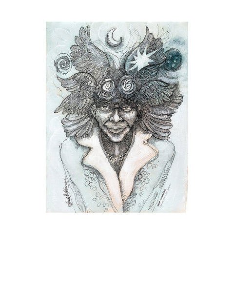Your Conscious — original artwork by Charles A. Bibbs