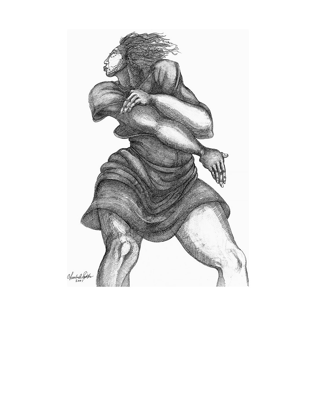 Music In My Bones — original artwork by Charles A. Bibbs