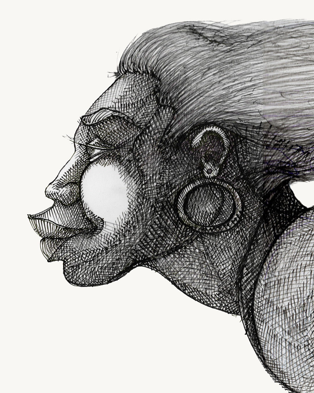 Detail of Windface Series by Charles A. Bibbs