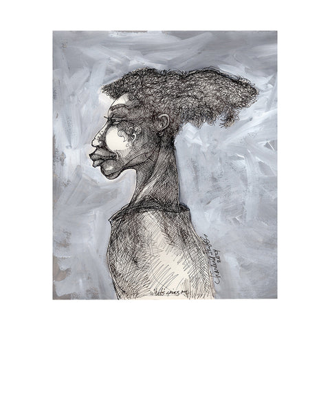 What's Going On — original artwork by Charles A. Bibbs