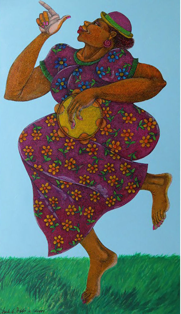 Detail of Happy by Charles A. Bibbs