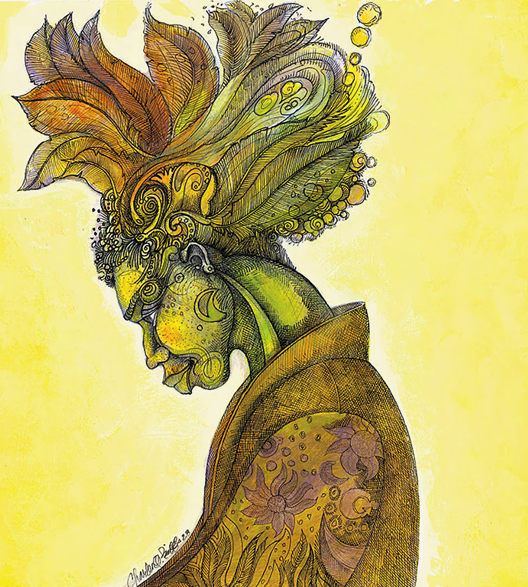 Detail of Crown Of Life series 1 by Charles A. Bibbs