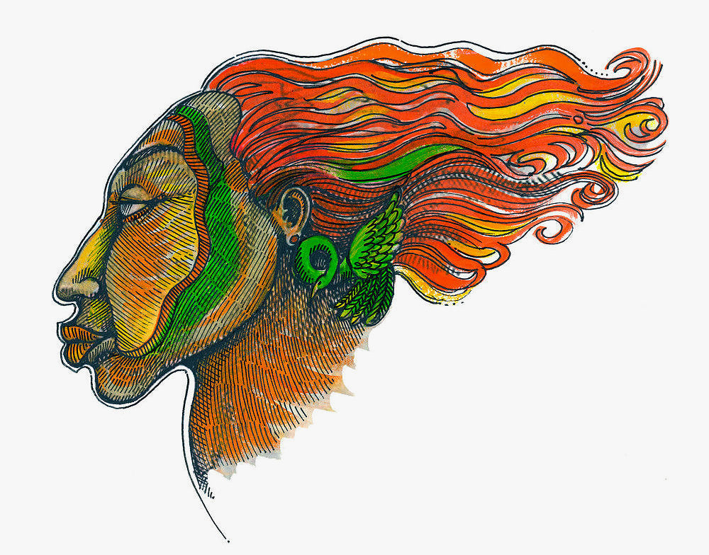 Detail of Windface Series by Charles A. Bibbs