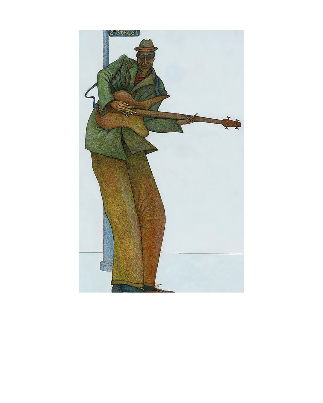 The Deuce — original artwork by Charles A. Bibbs
