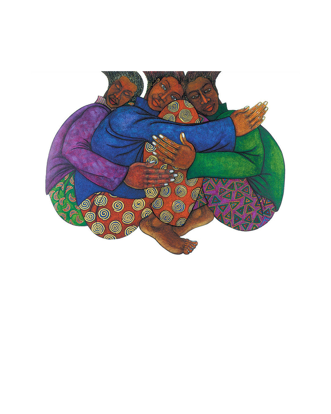 Sistahood — original artwork by Charles A. Bibbs