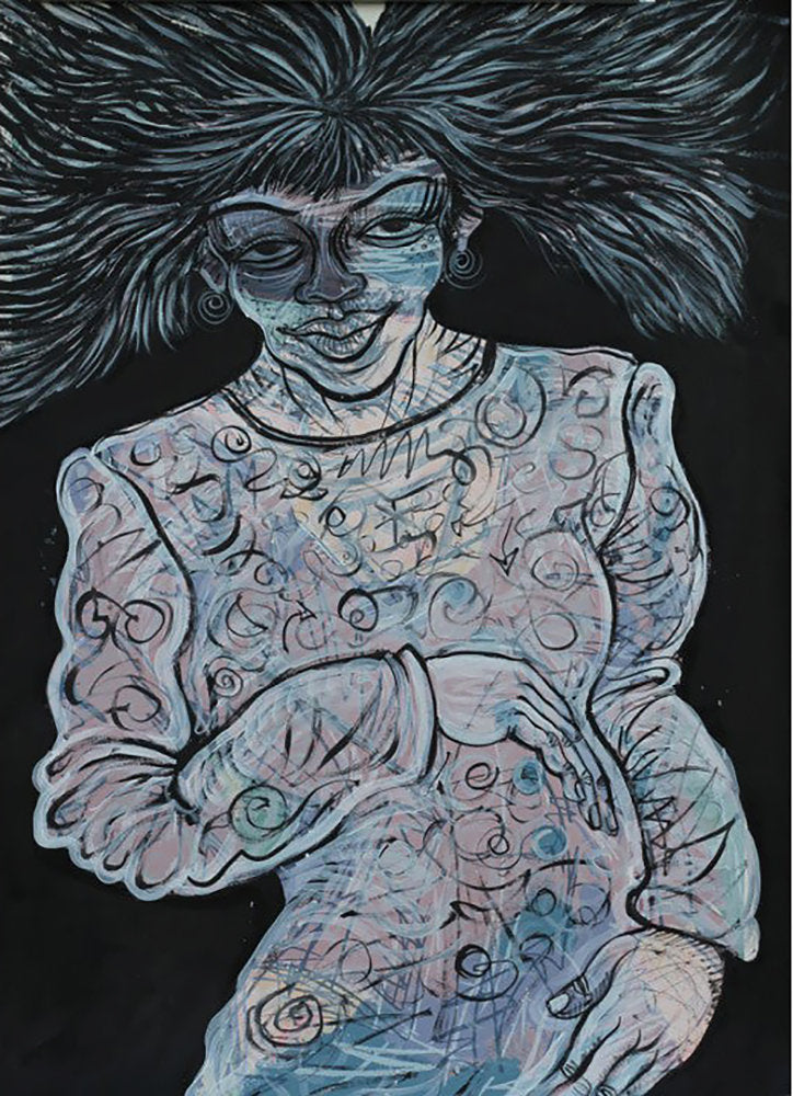 Detail of Big Hair by Charles A. Bibbs