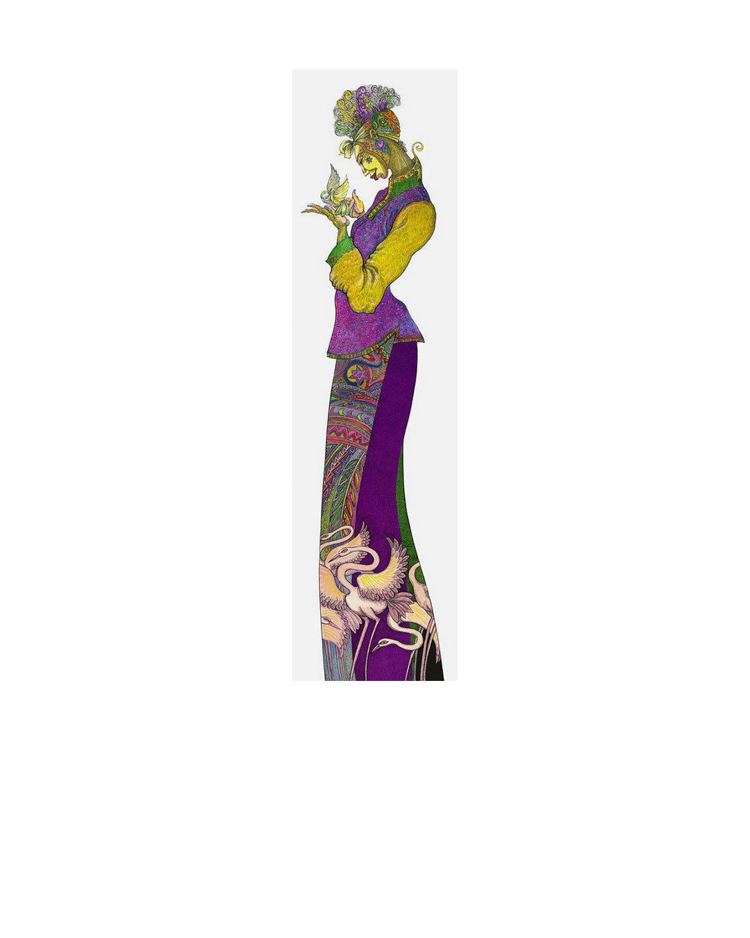 Earth Goddess — original artwork by Charles A. Bibbs