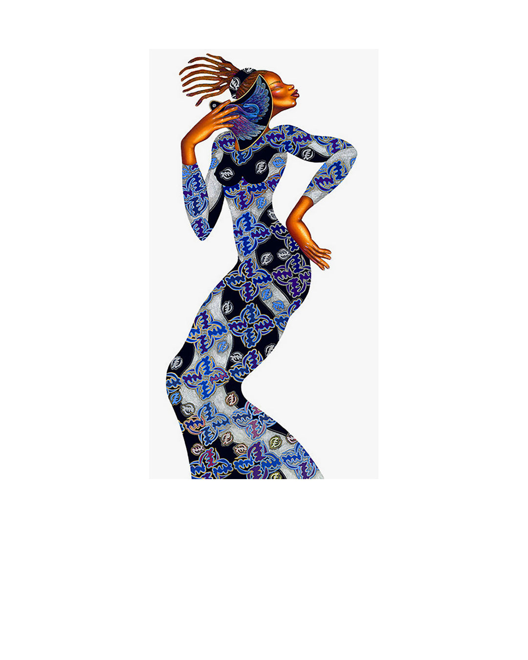 Lady Locks — original artwork by Charles A. Bibbs