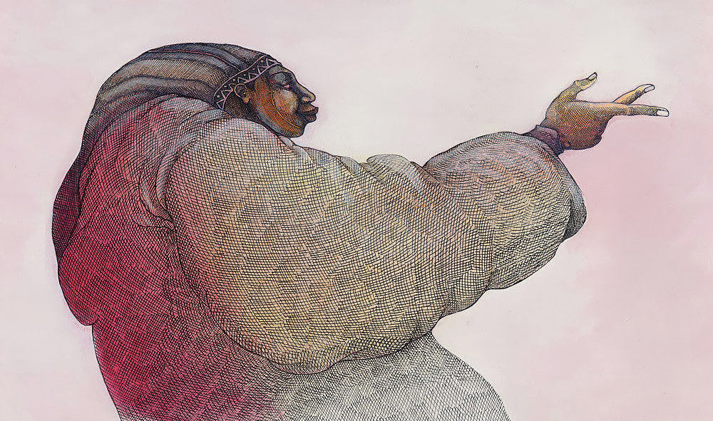 Detail of The Mystic 3 by Charles A. Bibbs