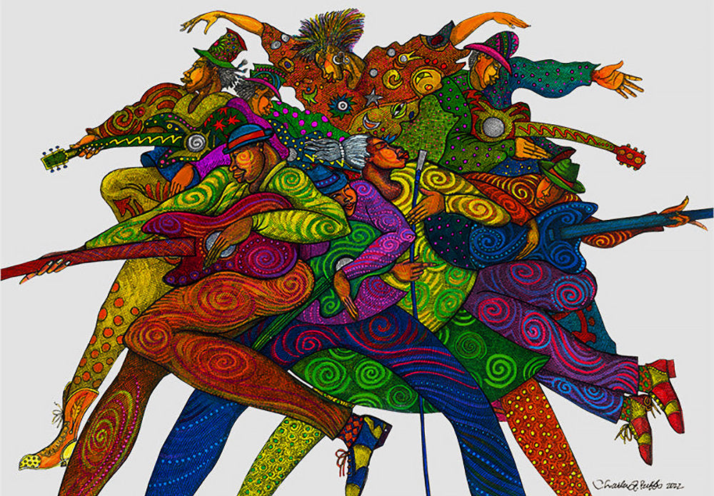 Detail of Mixin' It Up by Charles A. Bibbs