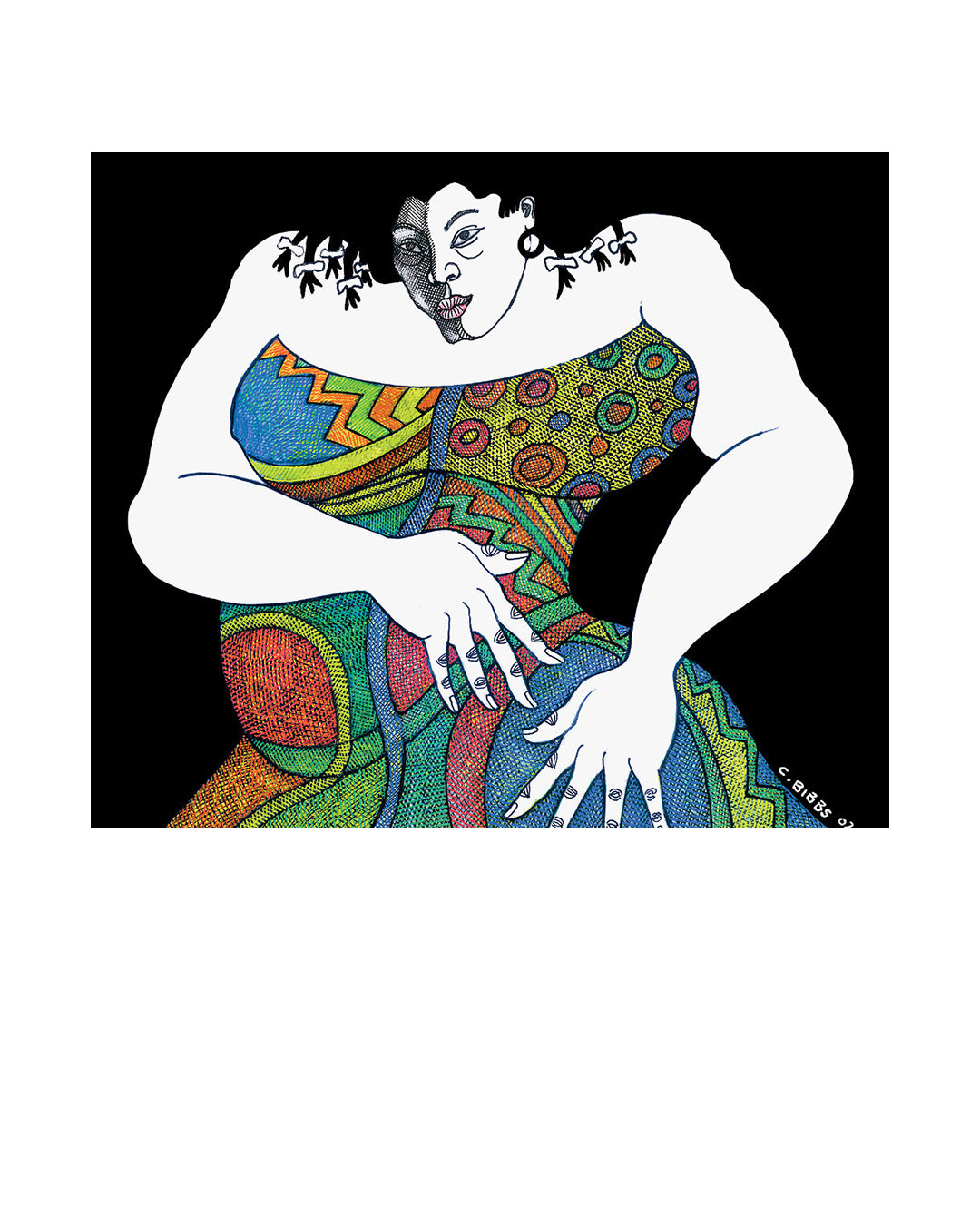 She'S All That — original artwork by Charles A. Bibbs