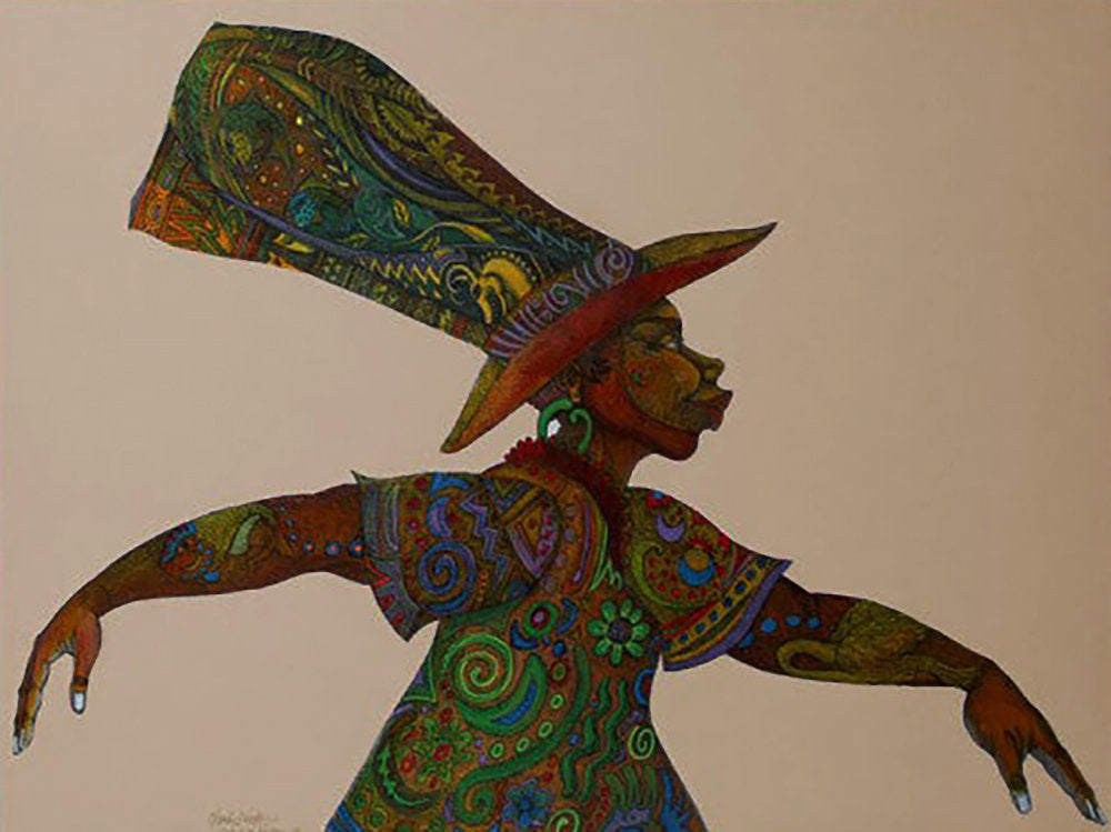 Detail of Stove Pipe Fantasy 3 by Charles A. Bibbs