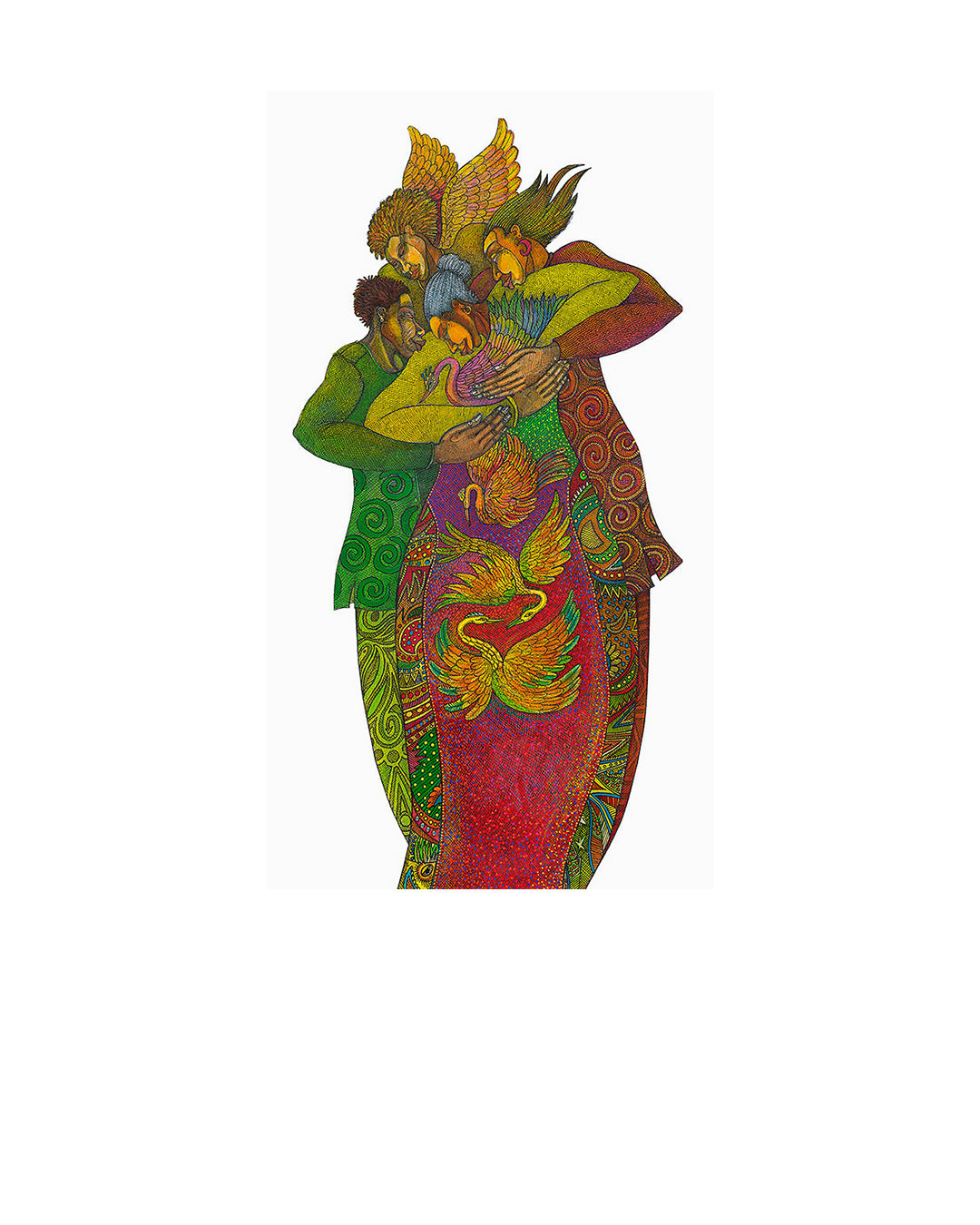 Intervention — original artwork by Charles A. Bibbs