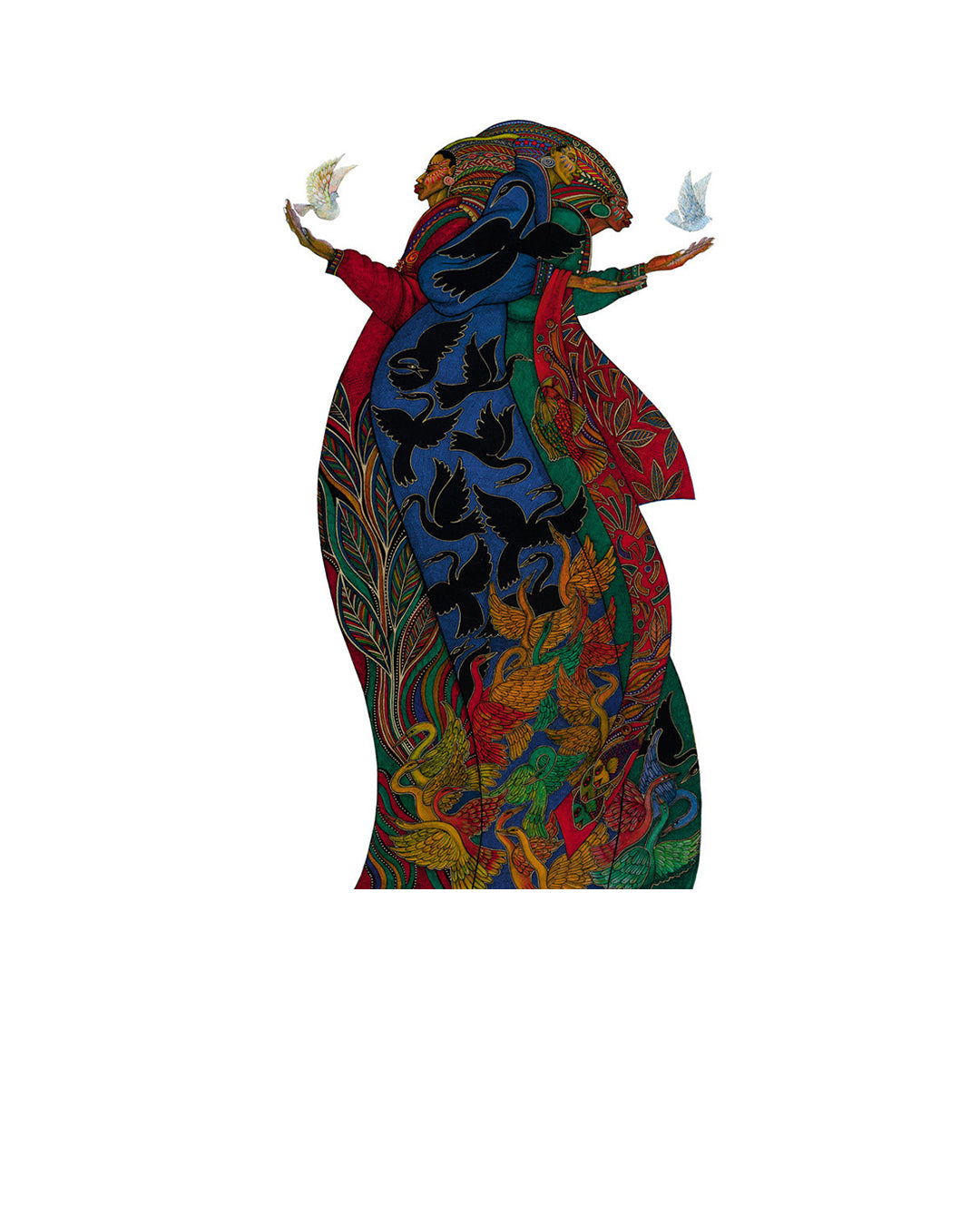 The Gift 5 — original artwork by Charles A. Bibbs
