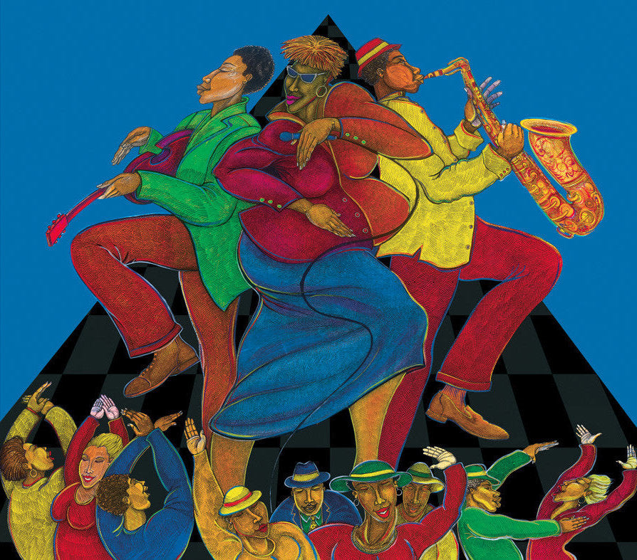 Detail of Street Fest by Charles A. Bibbs