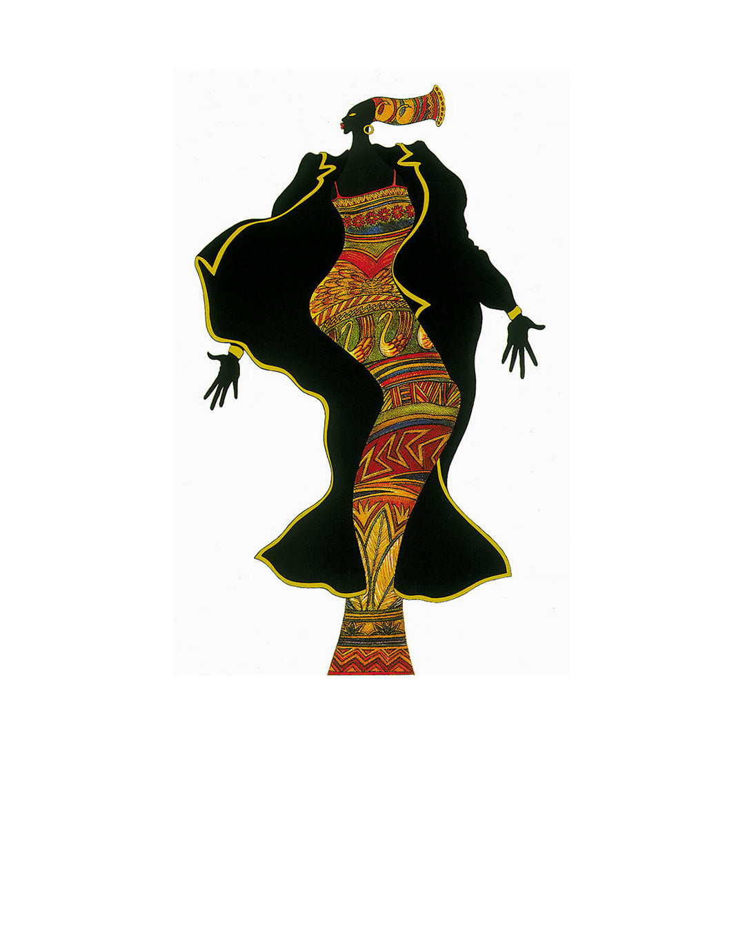 Ebony Series 2 — original artwork by Charles A. Bibbs