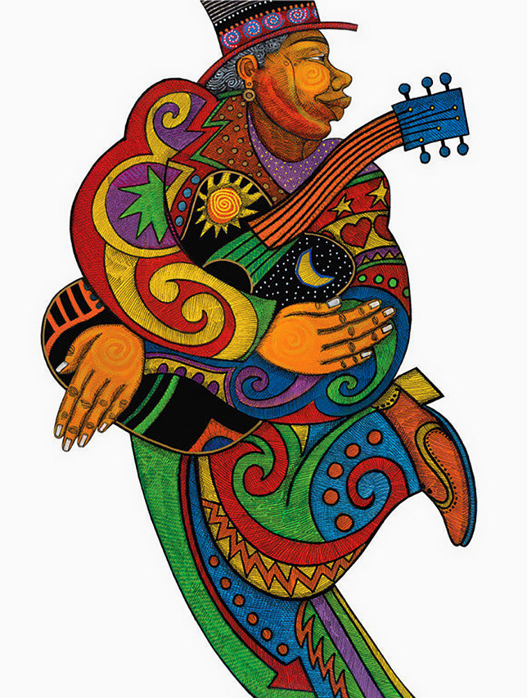 Detail of Mr.Jaz by Charles A. Bibbs