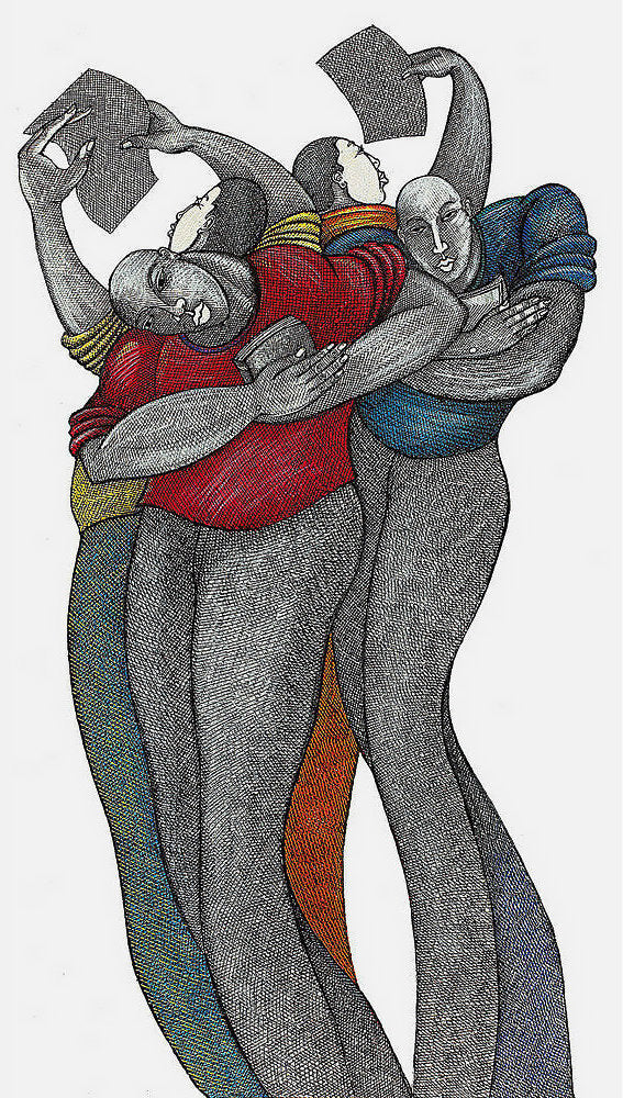 Detail of Cherish The Word by Charles A. Bibbs