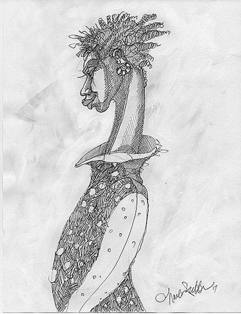 Detail of Long Neck by Charles A. Bibbs