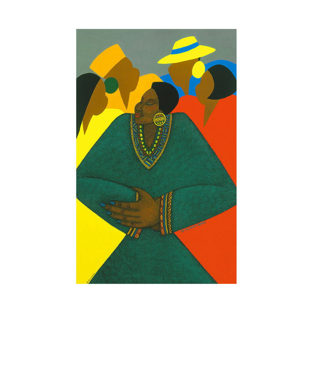 Precious — original artwork by Charles A. Bibbs