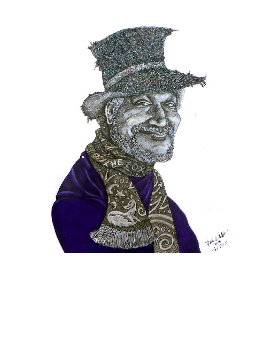 The Foxx — original artwork by Charles A. Bibbs