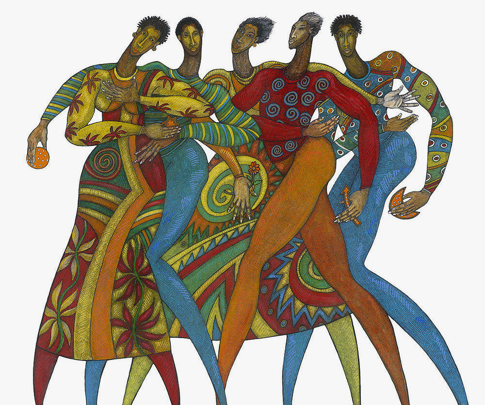 Detail of Come Together by Charles A. Bibbs