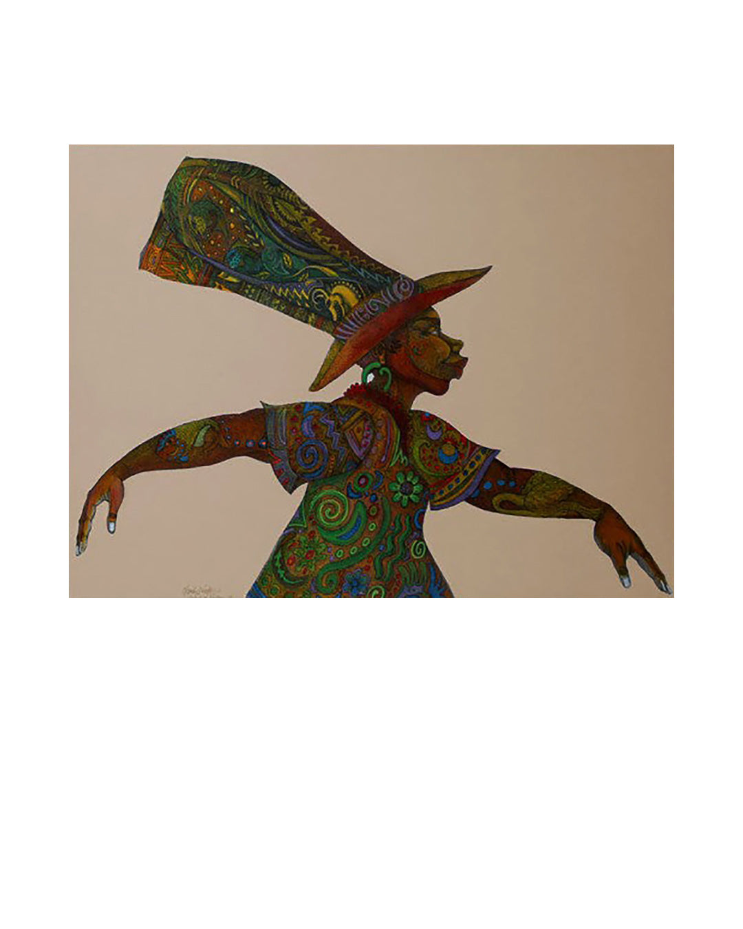 Stove Pipe Fantasy 3 — original artwork by Charles A. Bibbs
