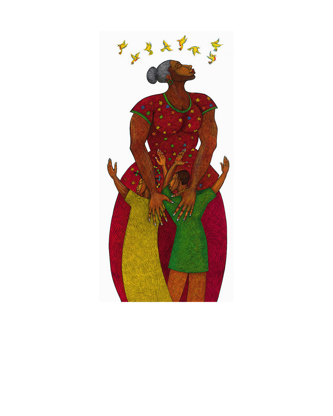 Mama — original artwork by Charles A. Bibbs