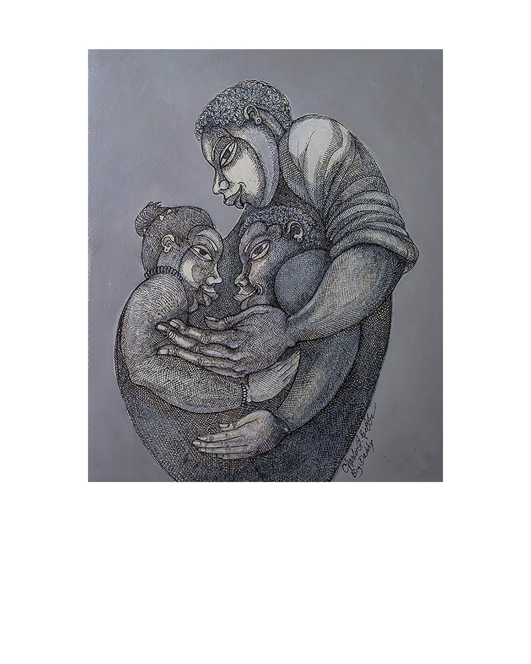 Big Daddy — original artwork by Charles A. Bibbs