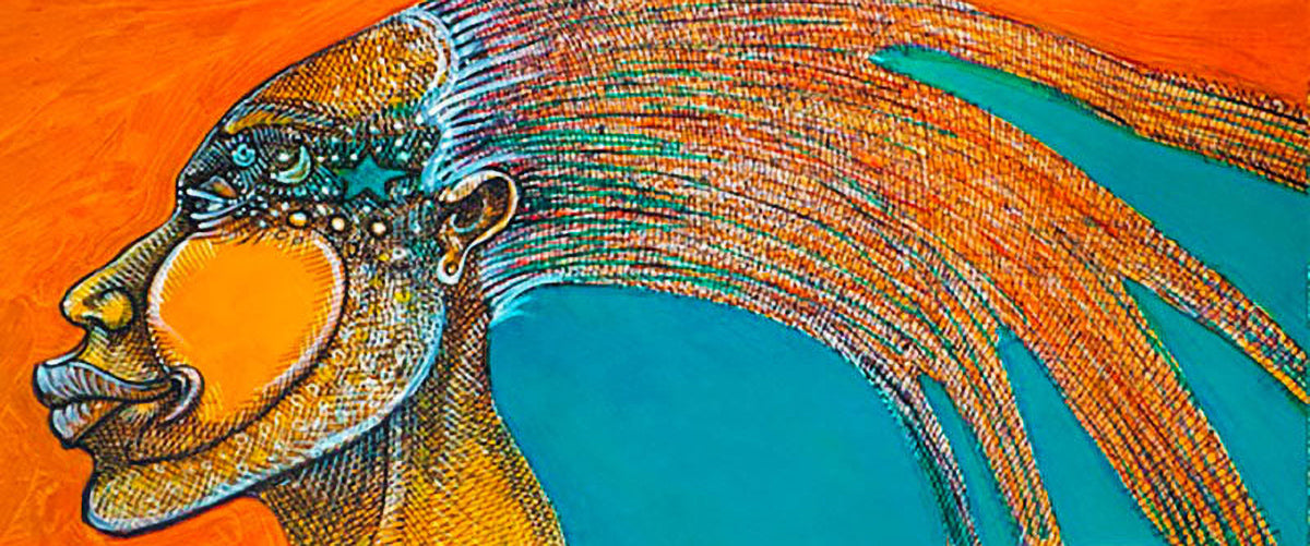 Detail of Sunset by Charles A. Bibbs