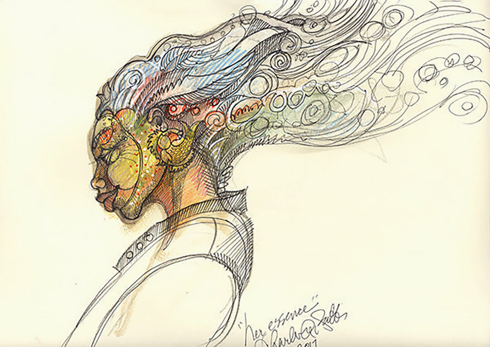 Detail of Her Essence by Charles A. Bibbs