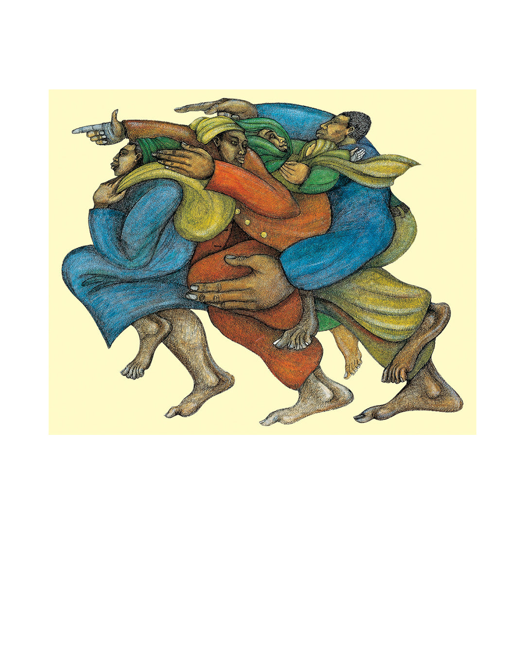 Way To Freedom — original artwork by Charles A. Bibbs