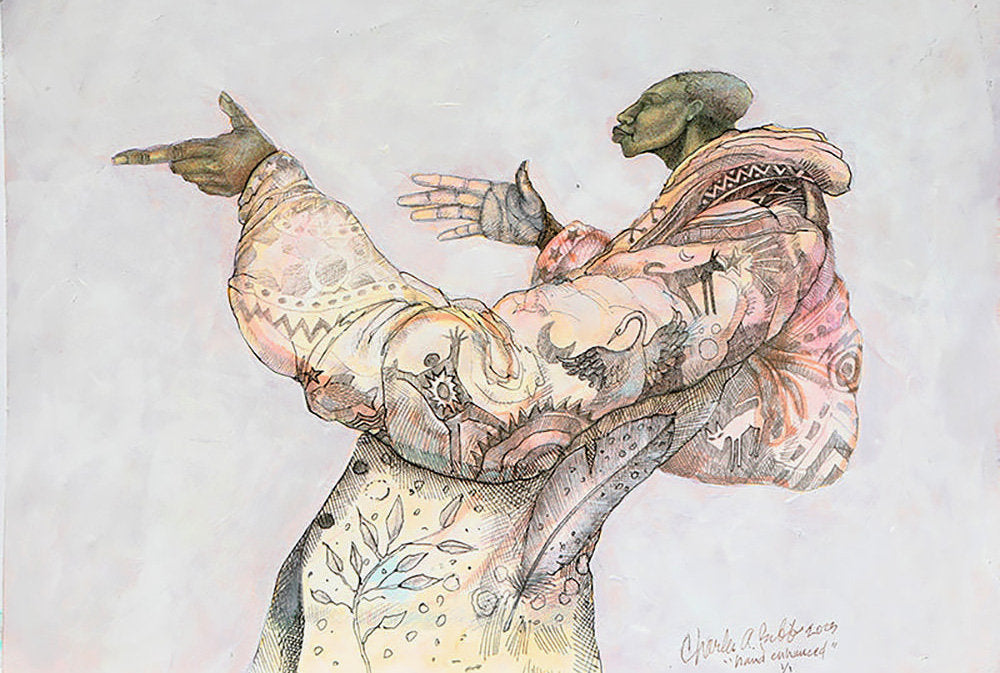 Detail of Mystic Holyman by Charles A. Bibbs