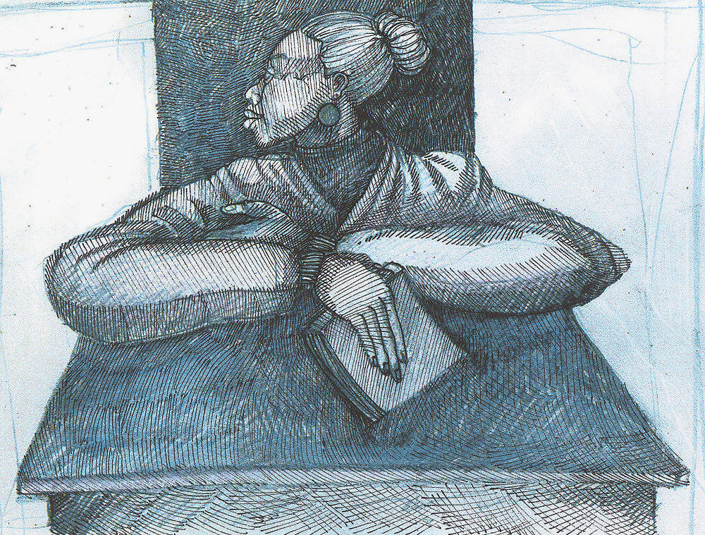 Detail of Reading Is by Charles A. Bibbs