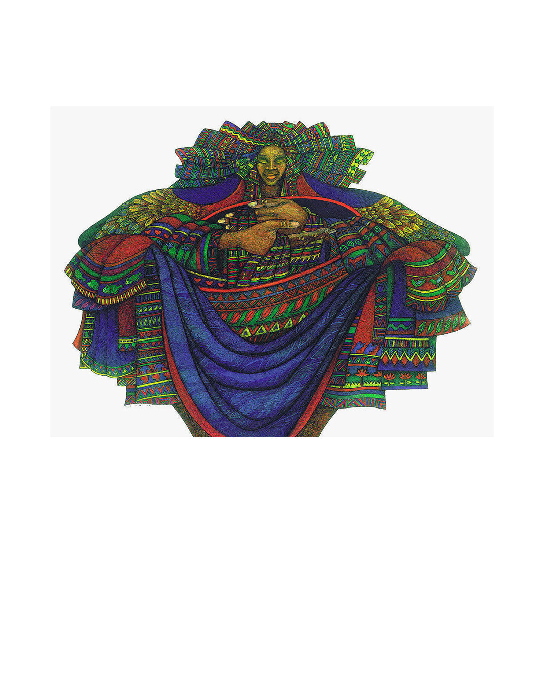 The Gift 3 — original artwork by Charles A. Bibbs