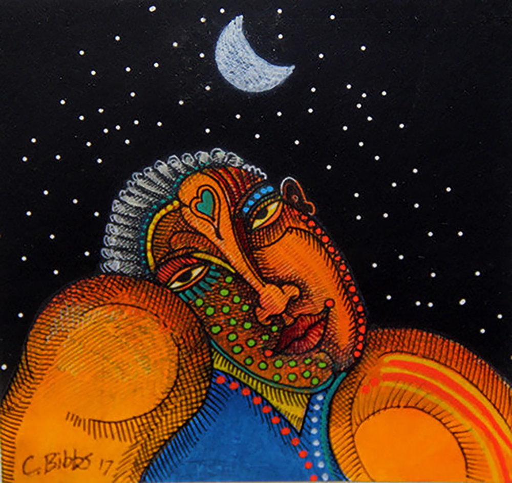 Detail of Moonlight by Charles A. Bibbs