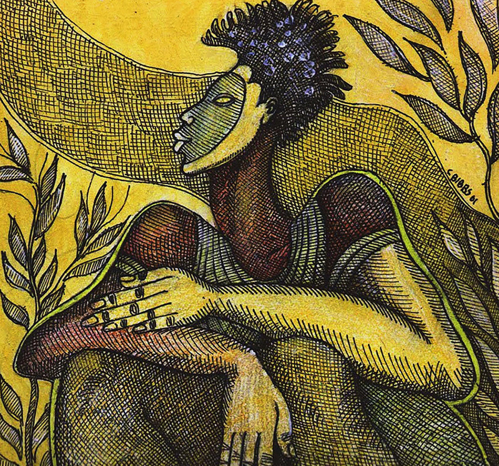 Detail of Co-Existing by Charles A. Bibbs
