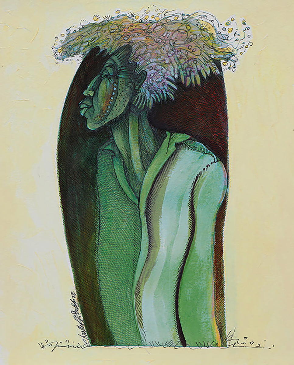 Detail of Solitude by Charles A. Bibbs