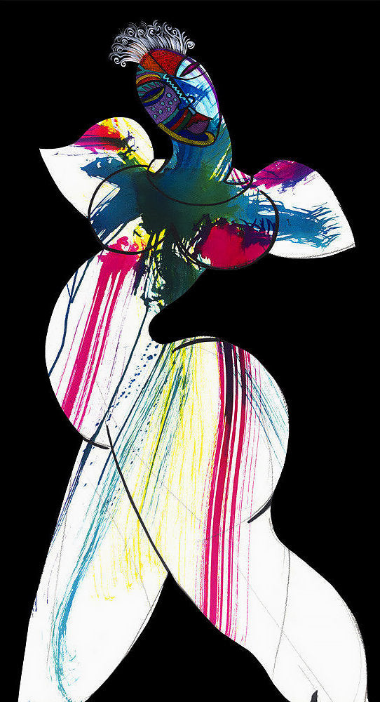 Detail of Paint My Body by Charles A. Bibbs