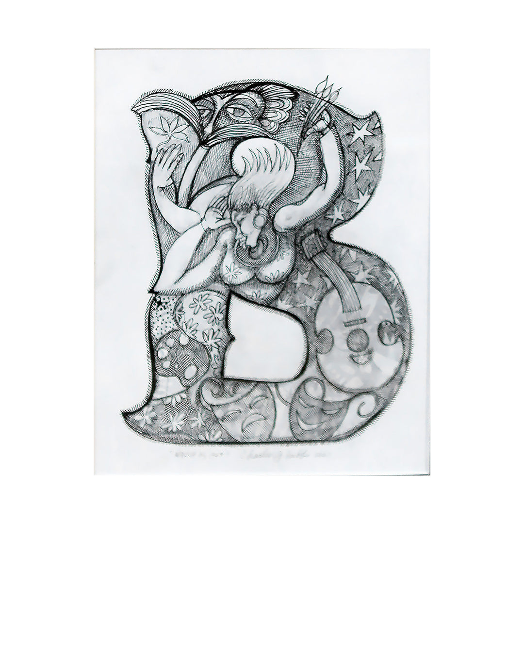 B Logo — original artwork by Charles A. Bibbs