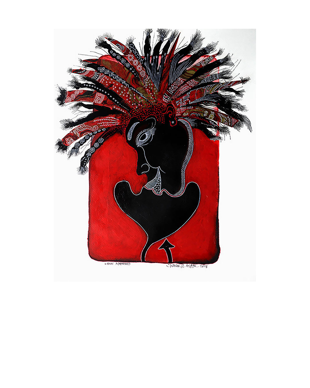 Love Adorned — original artwork by Charles A. Bibbs