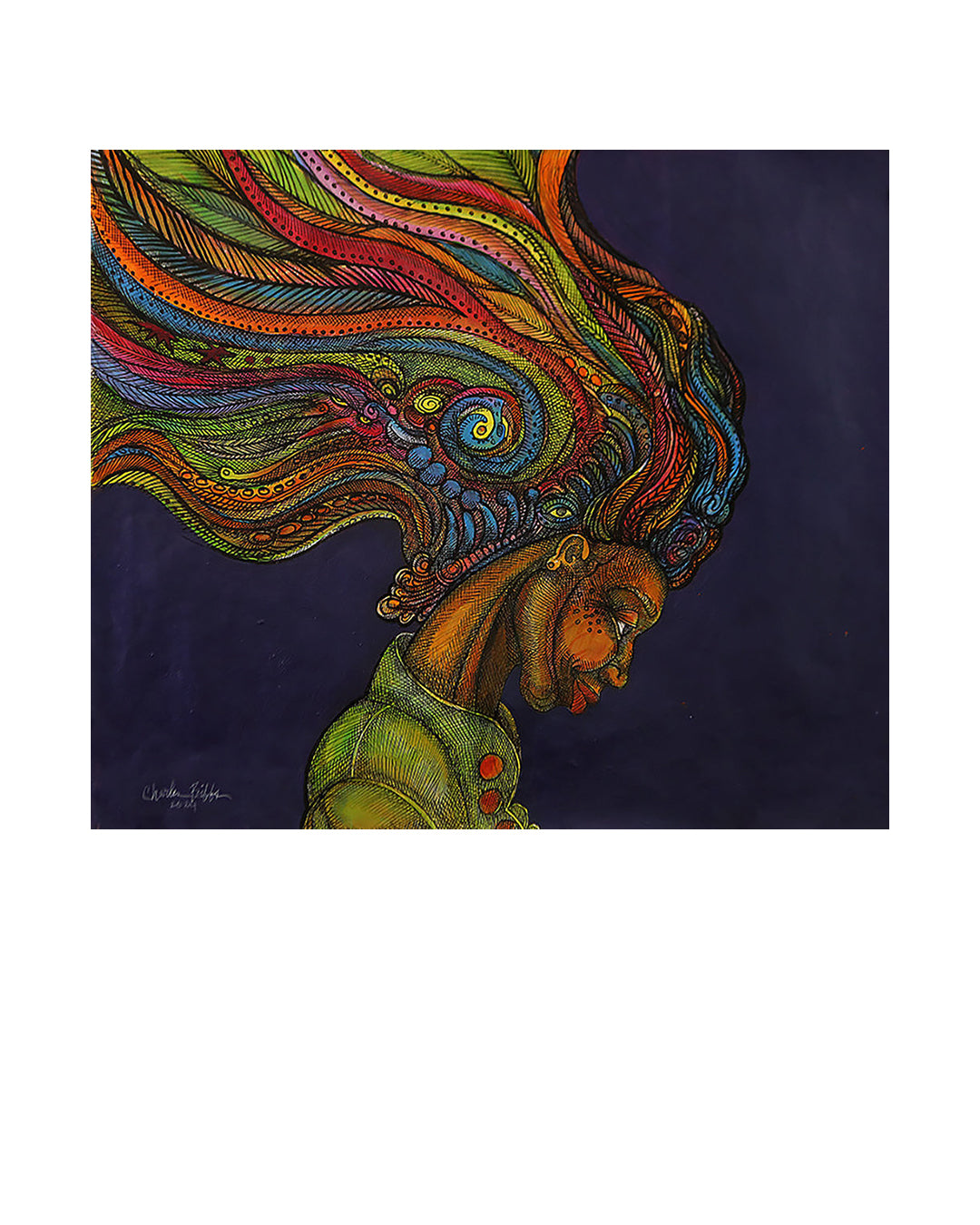 Windface Expression — original artwork by Charles A. Bibbs