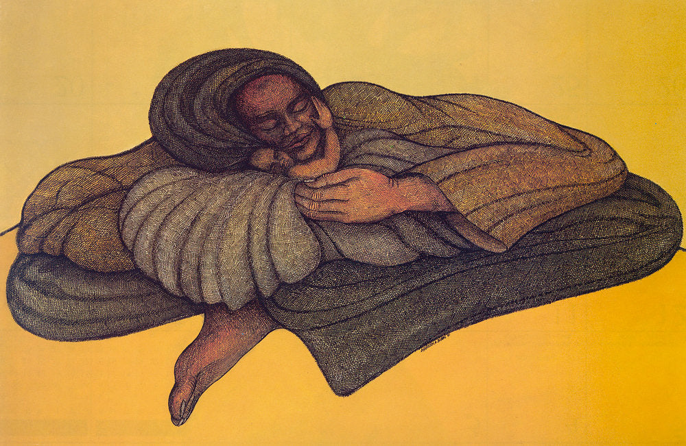 Detail of Mother and Child by Charles A. Bibbs