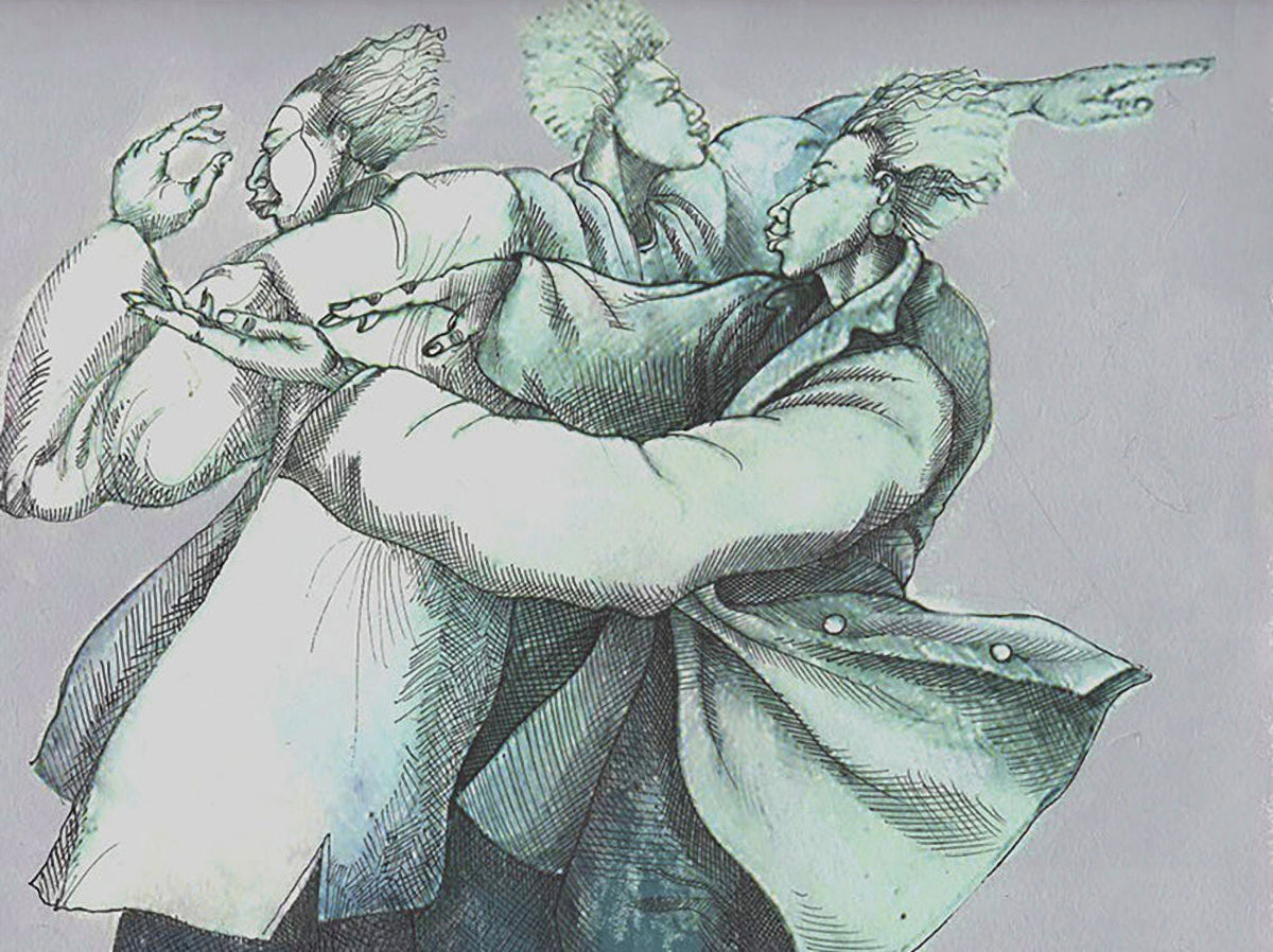 Detail of Synchronizing by Charles A. Bibbs