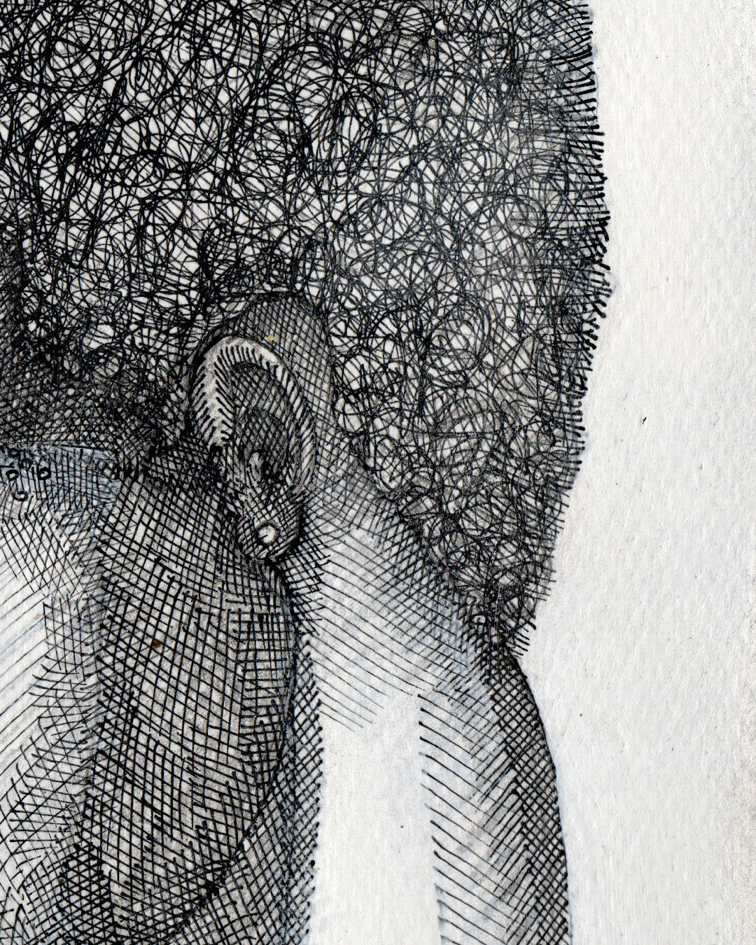 Block Profile by Charles A. Bibbs — Detail