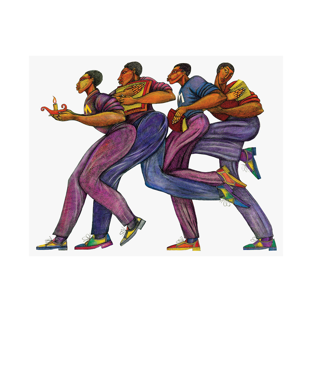 From Dark To Light — original artwork by Charles A. Bibbs