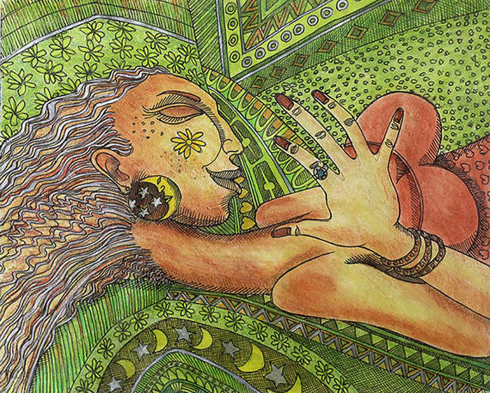 Detail of Day Dreamin' 2 by Charles A. Bibbs