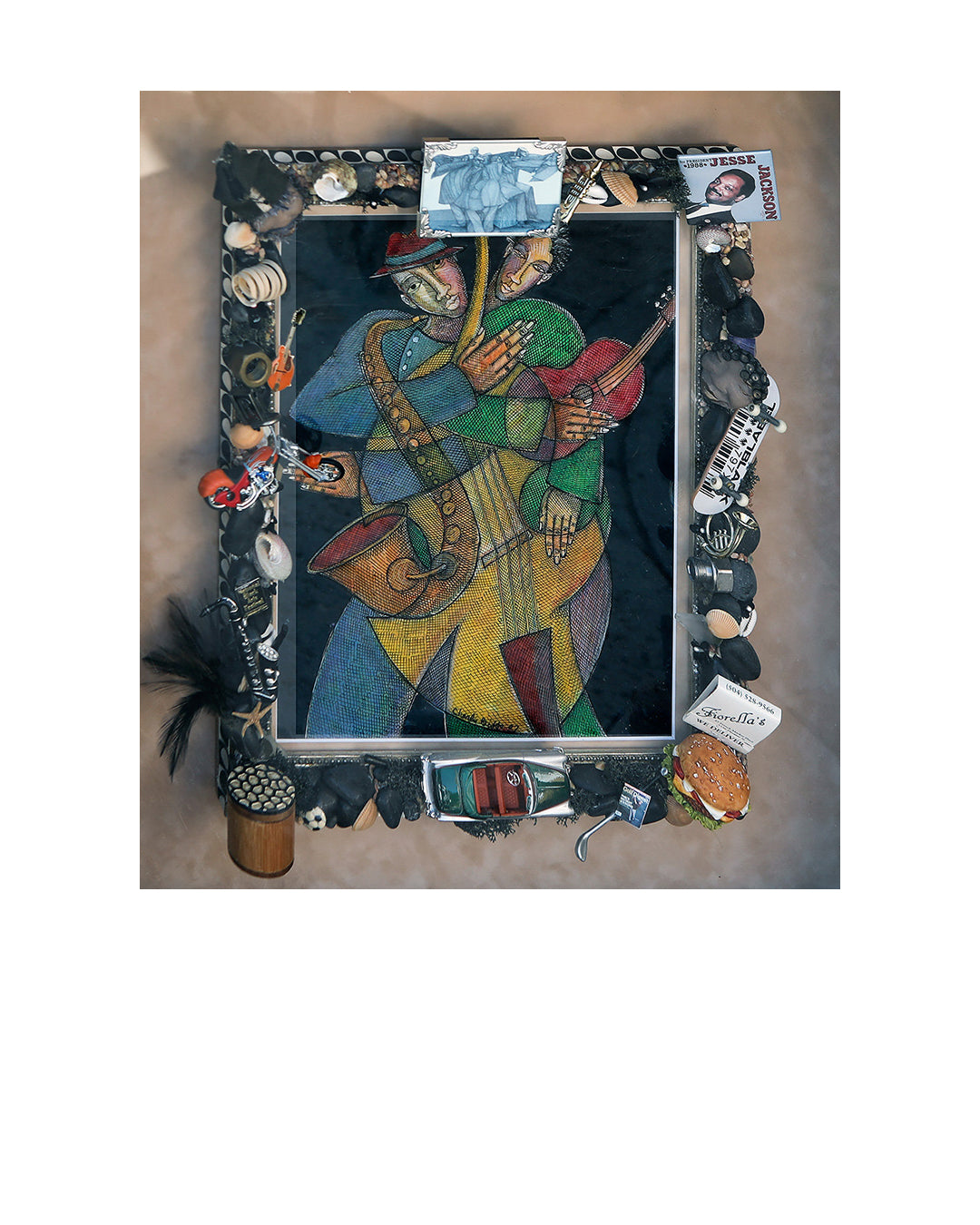 Sounds Of The Time — original artwork by Charles A. Bibbs