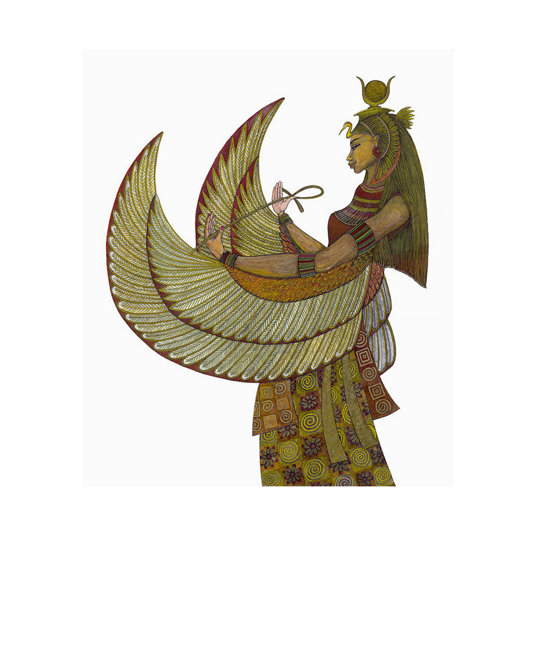 Isis — original artwork by Charles A. Bibbs